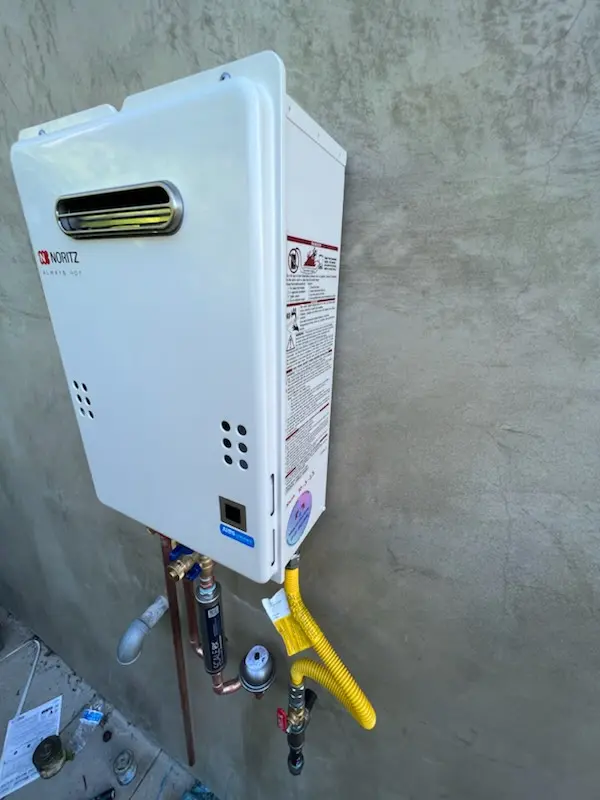 Tankless water heater installation for North Salem homes